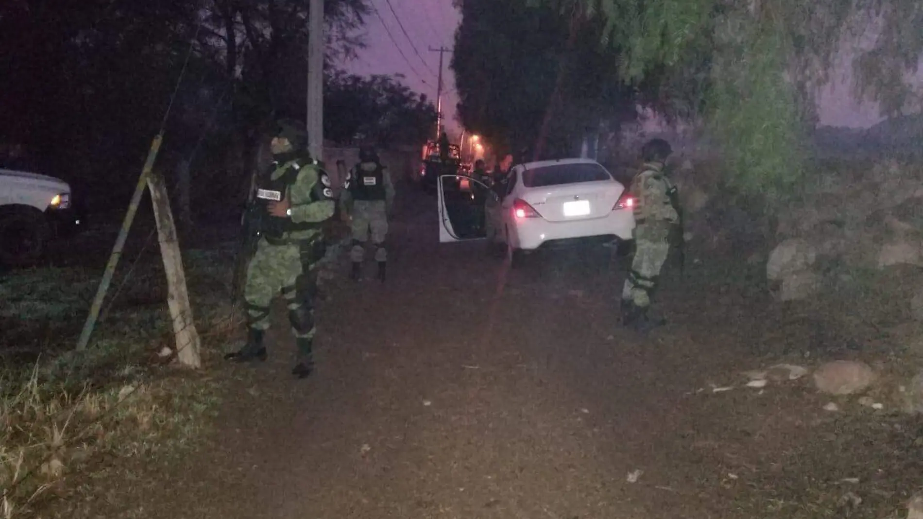 Guardia Nacional en Lagos de Moreno